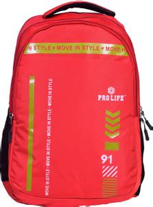Pro Life Moving Bag Men Boys 30 L Backpack Red - Price in India ...