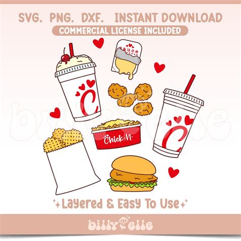 Chick Fil a Clipart - Etsy