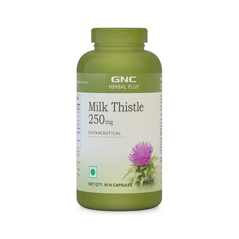 GNC Milk Thistle 250mg Capsules - Cureka