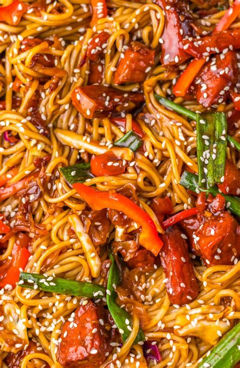 Pork lo mein noodles recipe – Artofit