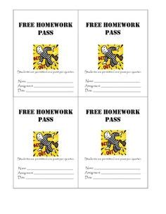 Homework Passes