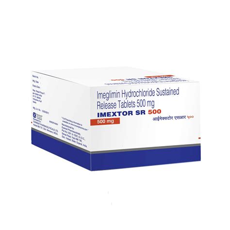 Imextor Sr 500 MG Tablet (10): Uses, Side Effects, Price & Dosage ...