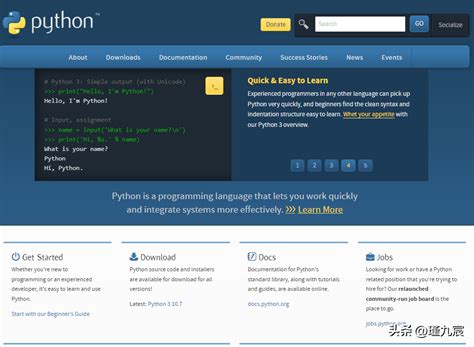 Python Project 官网 的图像结果