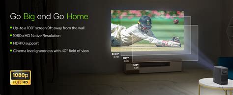 Lumio Arc 7 Projector Official Google TV & Netflix