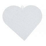 Buy Embroidery Canvas Mesh Plastic Sheets For Cross Stitching Heart ...