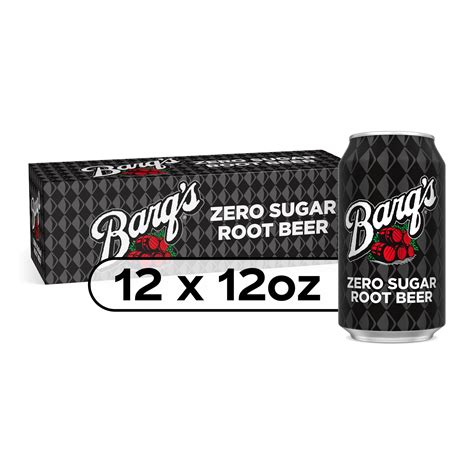 Barq's Zero Sugar, Root Beer Soda Pop, 12 fl oz, 12 Pack Cans - Walmart.com