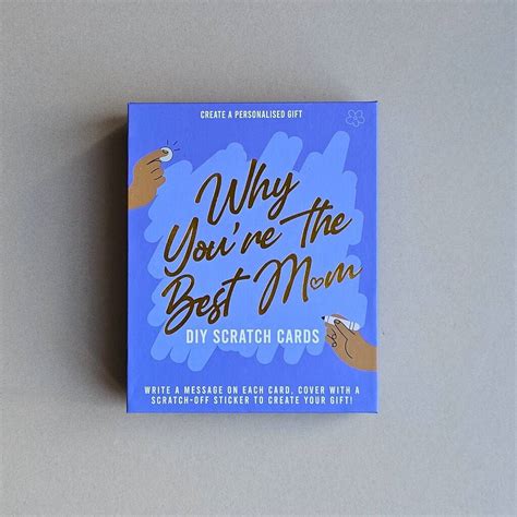 Reasons Why You're The Best Mum Diy Scratch Cards By Nest Gifts
