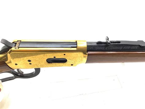 Winchester Centennial Lever Action Rifle 30-30 Gold Receiver 20" Hex ...