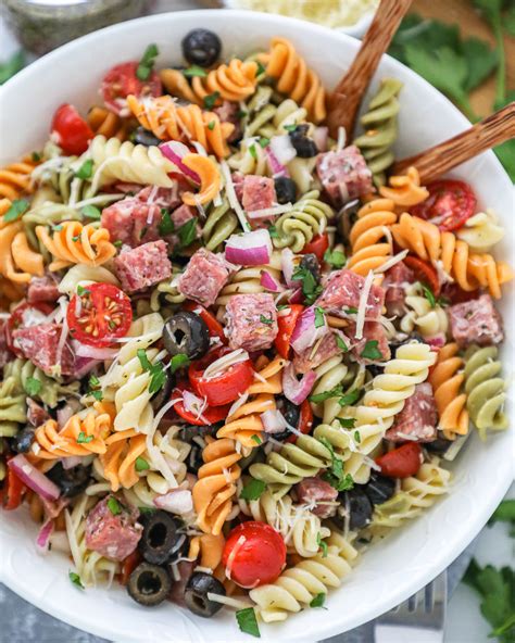 Rotini Pasta Salad Chicken Gorgonzola Pasta Salad