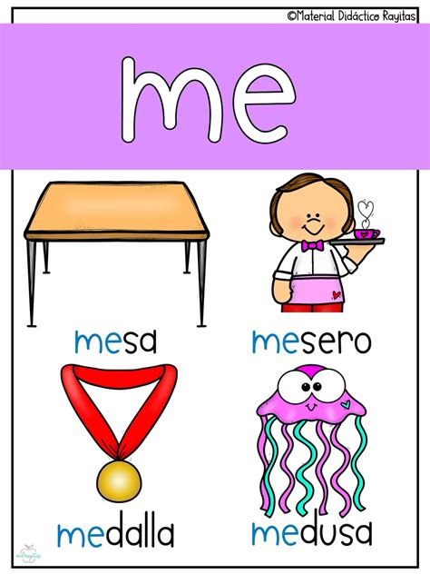 Palabras con m 🌈📚