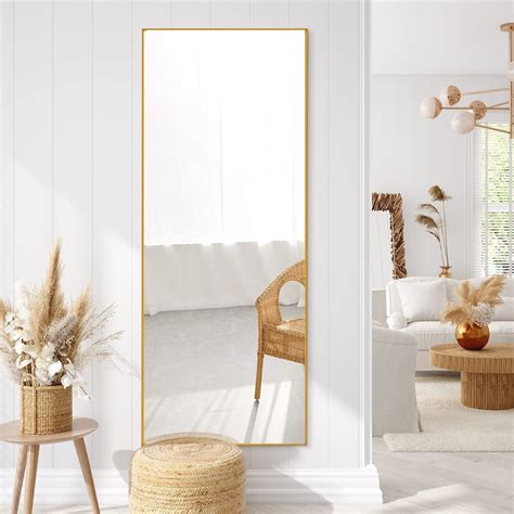 Amazon.com: NeuType Full Length Mirror 71" x 27" Oversized Floor Mirror ...