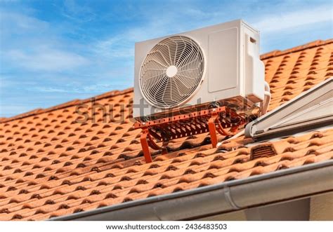 Dual Inverter Compressor Combination Air Conditioner Stock Photo ...