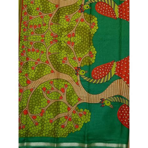 printed cotton saree