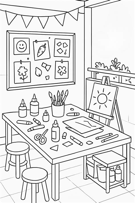 Classroom Drawing for Kids 的图像结果