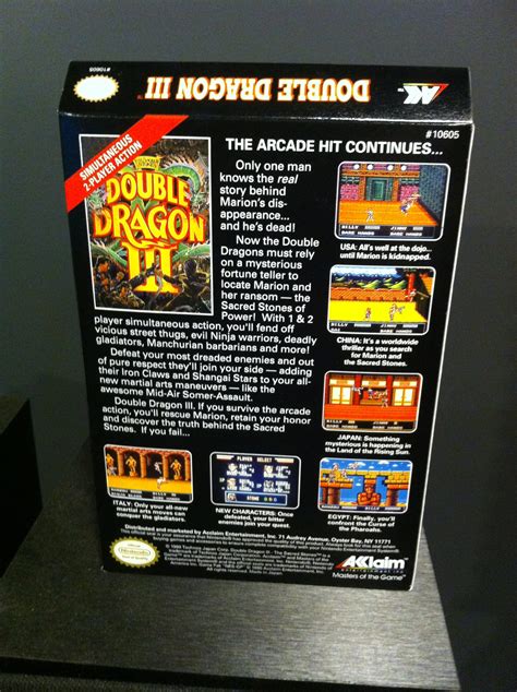 Double Dragon Nintendo Game