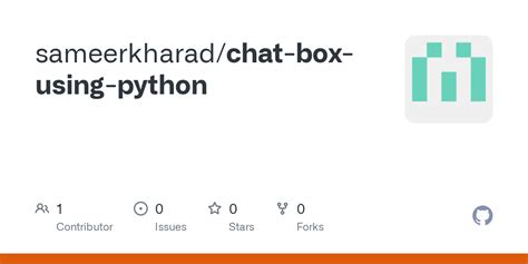 How to Create a Chat Box Using Python 的图像结果