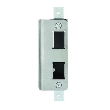 Adams Rite 490102630 Long Radius Deadlatch Strike with Dust Box Satin ...