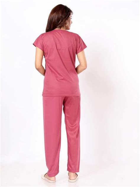 Vania's grace Women Pink Top & Pyjama Set Price in India - Buy Vania's ...