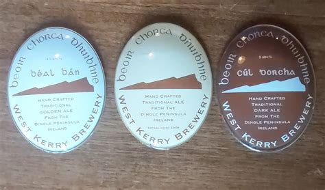 Oval Fish Eye Lenses | Tig Bhric and West Kerry Brewery