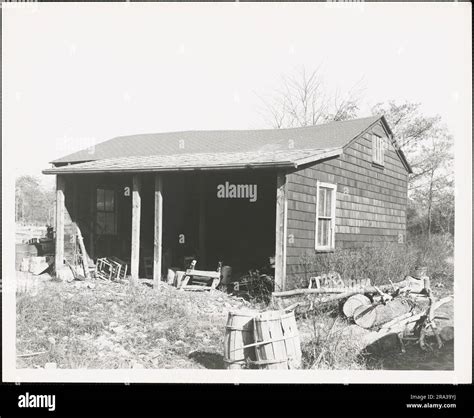 Shed, South Weymouth, Massachusetts. 1939 - 1947 Stock Photo - Alamy