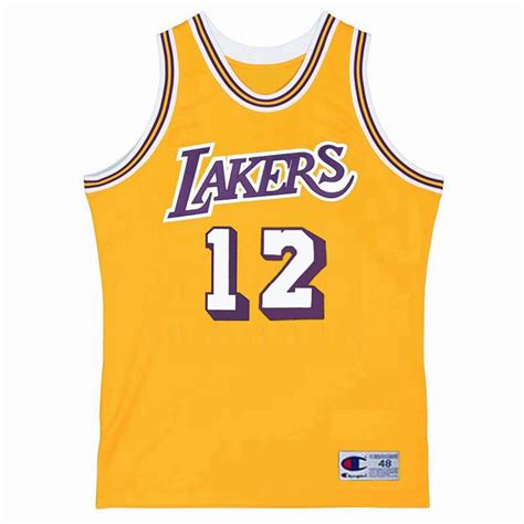 PAT RILEY Los Angeles Lakers 1971 Home Throwback NBA Basketball Jersey ...