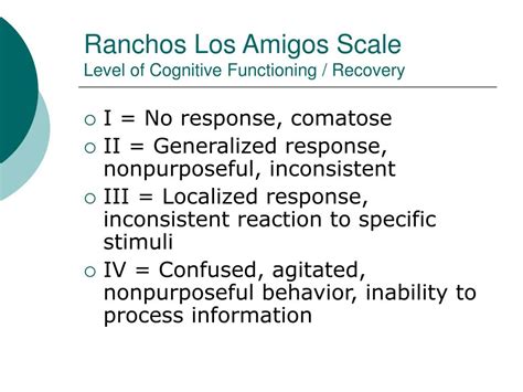 Escala Rancho Los Amigos - REVOEDUCA
