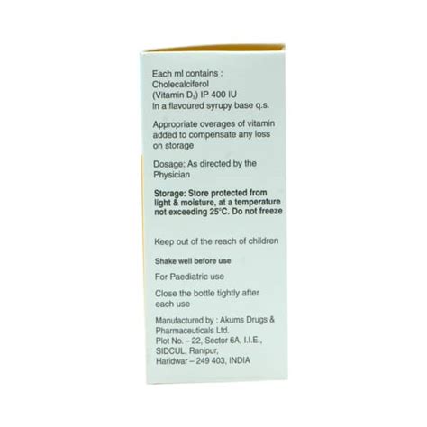 D3 Baby Oral Drops: Uses, Side Effects, Price, Dosage & More Info ...
