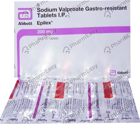 Epilex 200 MG Tablet (15): Uses, Side Effects, Price & Dosage | PharmEasy