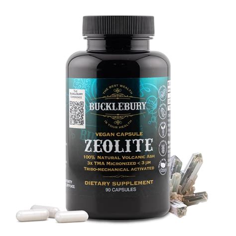 Buy BUCKLEBURY Micronized Zeolite Capsules - Mineral Zeolite Detox for ...