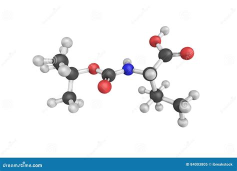 3d Structure of Valine Abbreviated As Val or V Encoded Stock Illustration - Illustration of ...