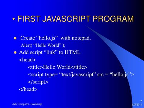 Image result for JavaScript Simple Program Model in HTML