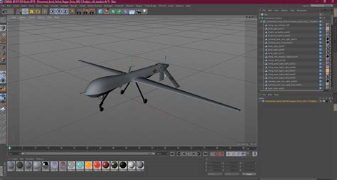 3D model Unmanned Aerial Vehicle Reaper Drone MQ-1 Predator | 3D Molier ...