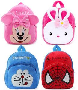 KIDSAC Kids School Bag Minnie, Rabbit, Doraemon, Spider Cartoon bag ...