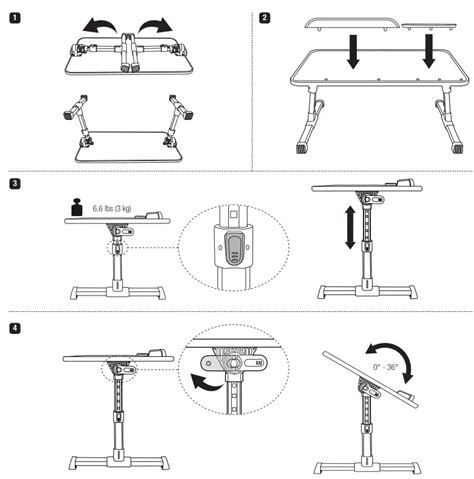 Image result for Manual Computer Table