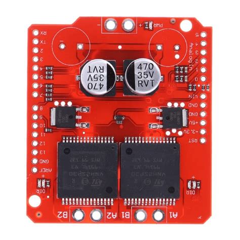 Monster Moto Shield VNH3ASP30 stepper motor driver high current 30A ...
