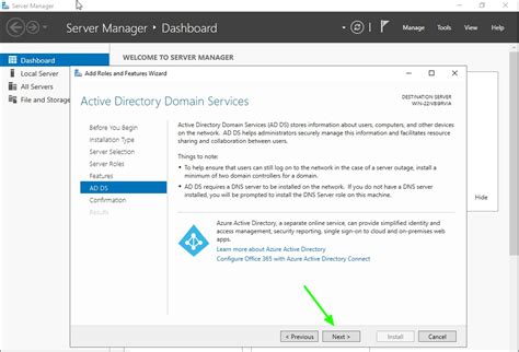 Active Directive Installation Process 的图像结果