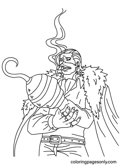 Sir Crocodile Coloring Pages - Free Printable PDF & Online Coloring