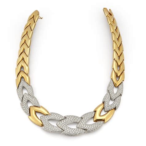 Elegant Gold and Diamond Snake Necklace at 1stDibs | classy gold ...