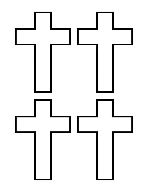 Free Printable Cross Stencils and Templates - OriginalMOM