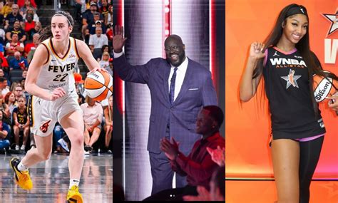 SPOTTED: Shaquille O'Neal catches Angel Reese vs Caitlin Clark action ...