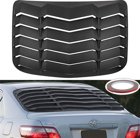 Matte Black Rear Window Louver for Toyota Camry Australia | Ubuy