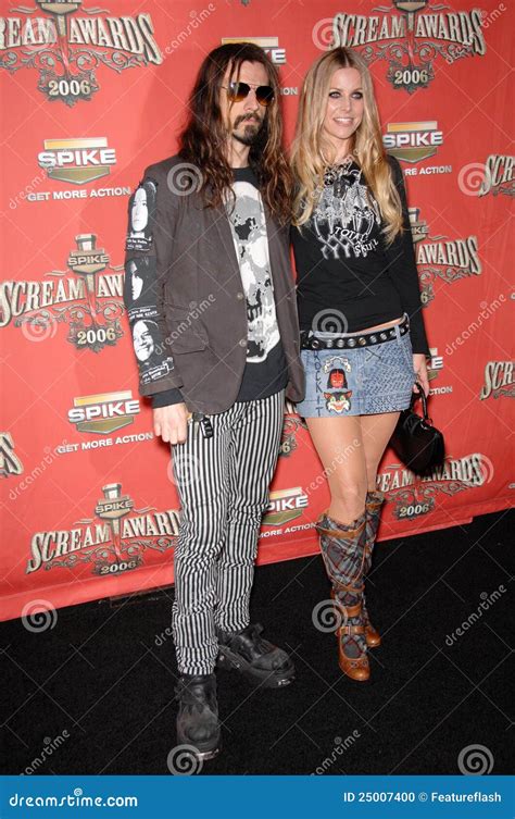 Rob Zombie,Sheri Moon editorial image. Image of moon - 25007400