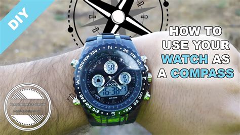 Image result for Using Watch as Compass