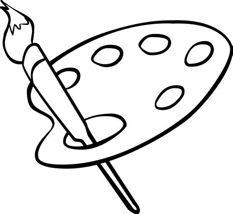 Free Painter Clipart Black And White, Download Free Painter Clipart ...