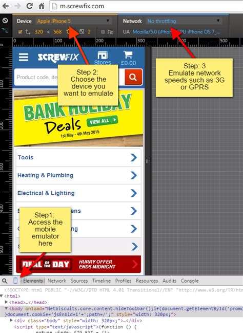 Image result for Developer Tools Chrome Simulation