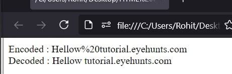 Image result for Escape Function in JavaScript