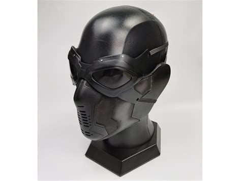 Winter Soldier Mask with Glasses Set, Bucky Barnes Mask, Bucky Cosplay ...