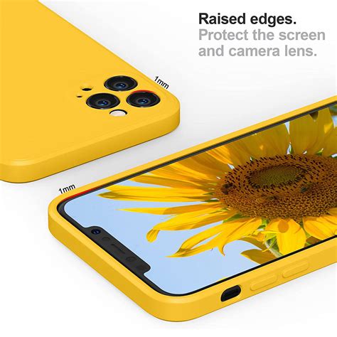 Casotec Shockproof Matte Liquid Silicone Case with Camera Protection ...