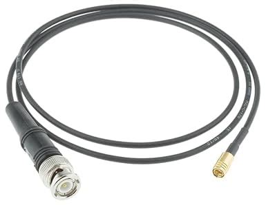 GraspaDeal BNC Male to SMB Female Connector RG58 Low Loss Coaxial 5 ...