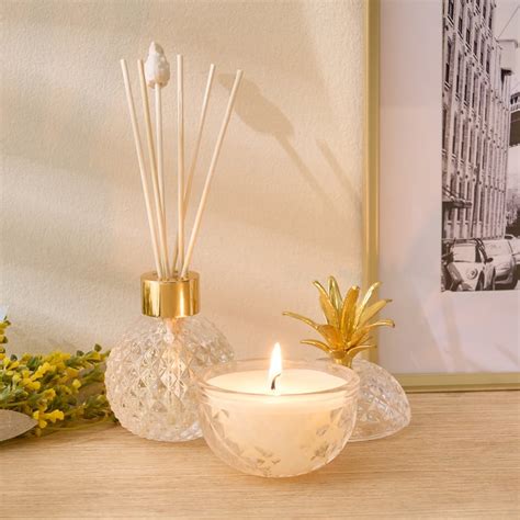 Buy Redolence Glass Mojitos In Male Fresh Lime Reed Diffuser Set from ...